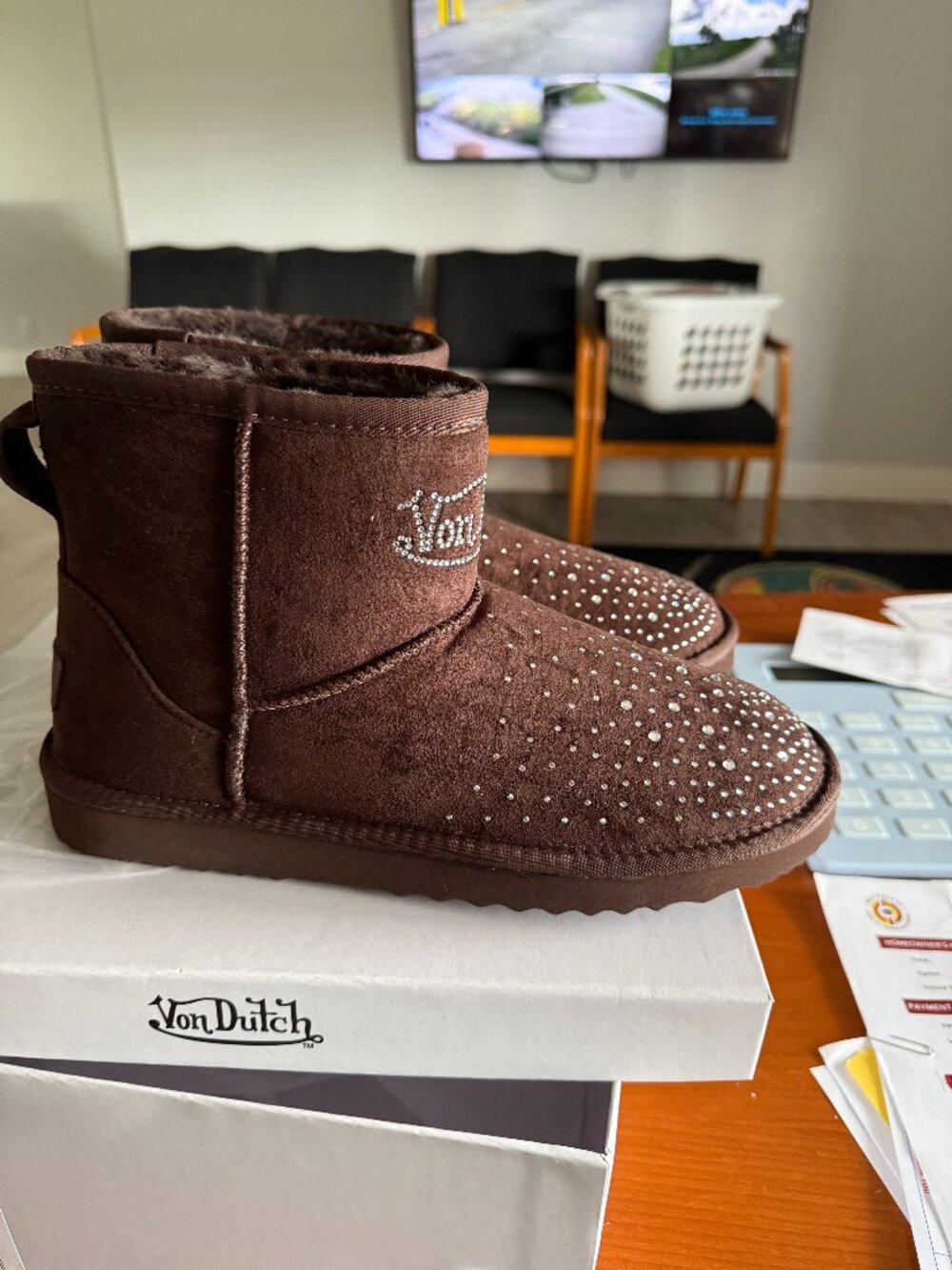 Von Dutch Brown Boots